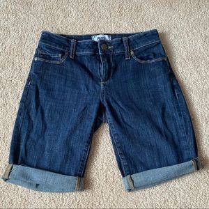 Paige denim Bermuda shorts, size 24